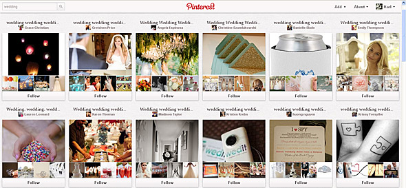 Pinterest for Wedding Planning