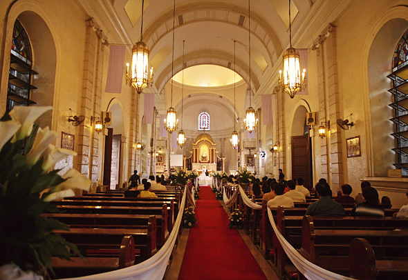Malate Church in Manila