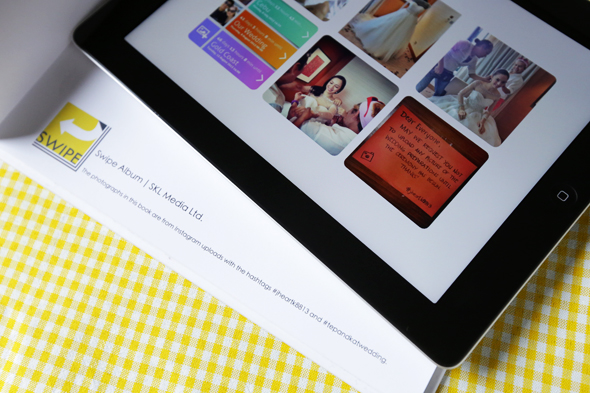 Layout Instagram photographs into iBooks, PDF files plus printed book.