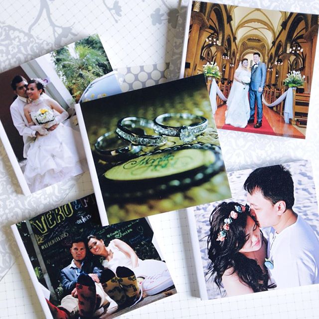 Small photobooks for wedding